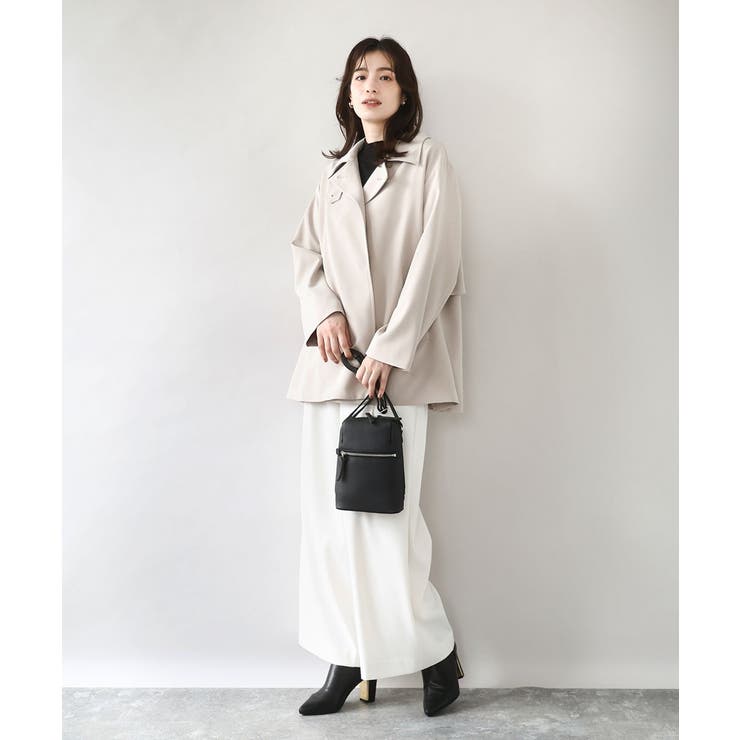 牛革ラウンドジップショルダーバッグ | MK MICHEL KLEIN BAG | 詳細画像19 