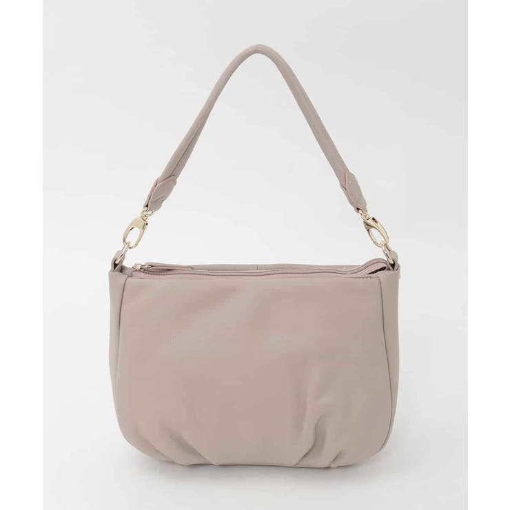 [2WAY]ラウンドタック牛革ワンハンドルバッグ | MK MICHEL KLEIN BAG | 詳細画像1 