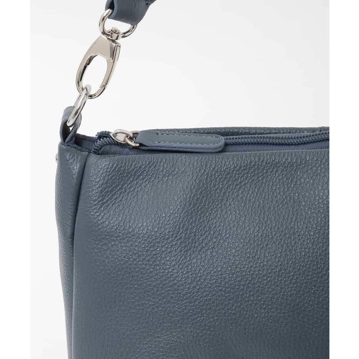 [2WAY]ラウンドタック牛革ワンハンドルバッグ | MK MICHEL KLEIN BAG | 詳細画像10 