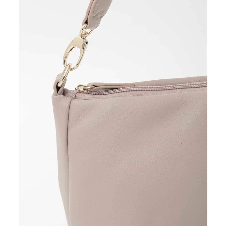[2WAY]ラウンドタック牛革ワンハンドルバッグ | MK MICHEL KLEIN BAG | 詳細画像12 