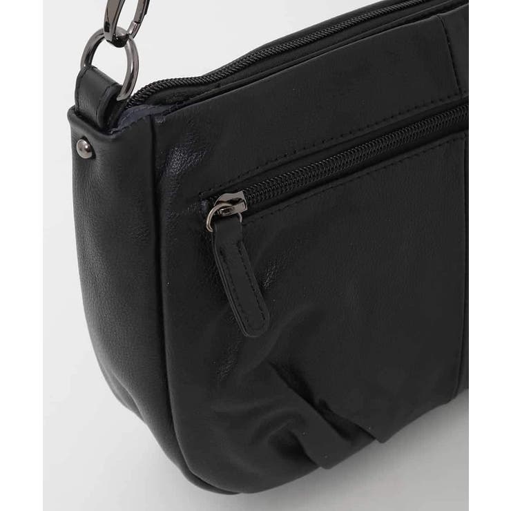 [2WAY]ラウンドタック牛革ワンハンドルバッグ | MK MICHEL KLEIN BAG | 詳細画像6 