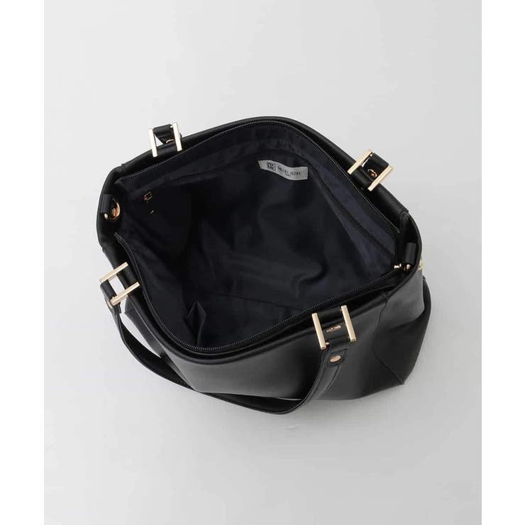 [2WAY/A4収納可]メタルポイント牛革トートバッグ | MK MICHEL KLEIN BAG | 詳細画像12 