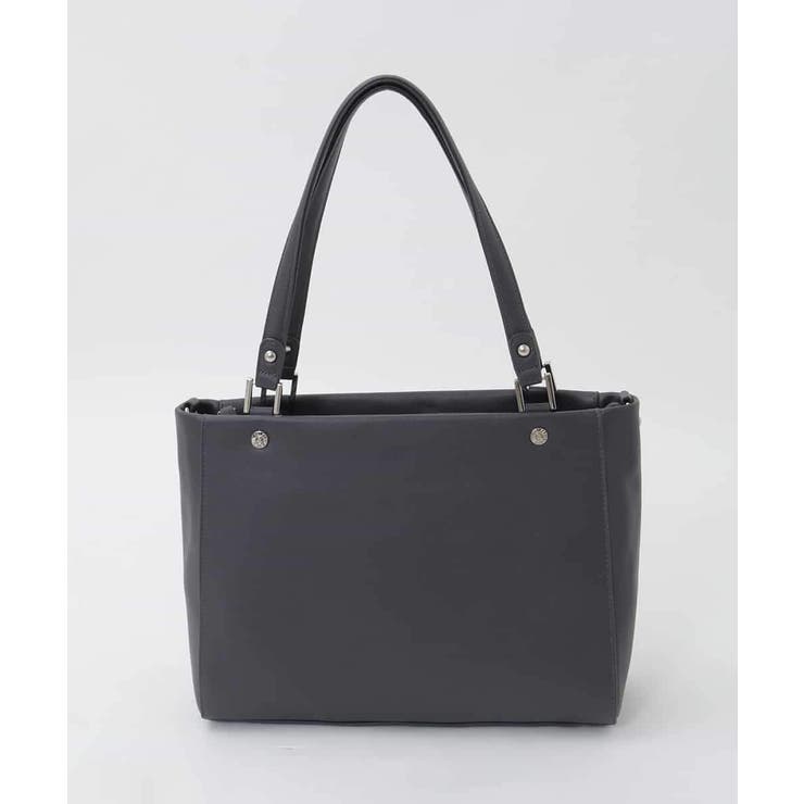 [2WAY/A4収納可]メタルポイント牛革トートバッグ | MK MICHEL KLEIN BAG | 詳細画像2 