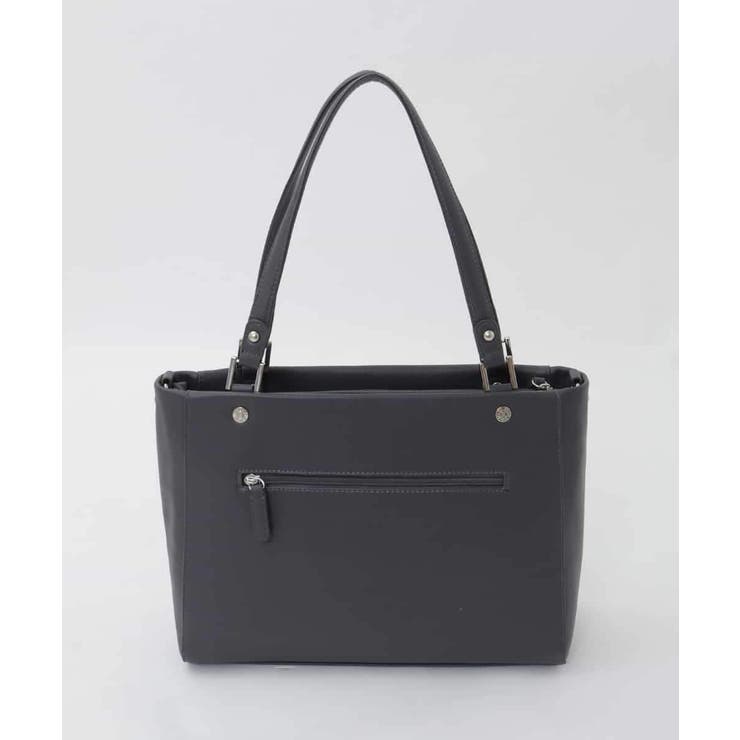 [2WAY/A4収納可]メタルポイント牛革トートバッグ | MK MICHEL KLEIN BAG | 詳細画像4 