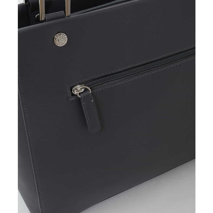 [2WAY/A4収納可]メタルポイント牛革トートバッグ | MK MICHEL KLEIN BAG | 詳細画像7 