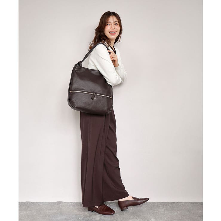 [2WAY]カウレザー変形デザインリュック | MK MICHEL KLEIN BAG | 詳細画像13 
