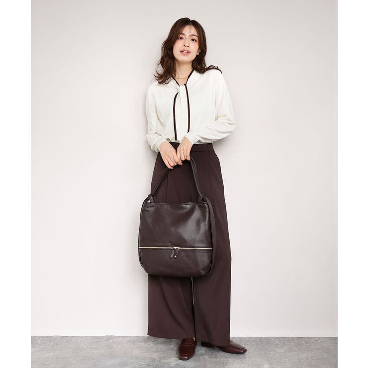 [2WAY]カウレザー変形デザインリュック | MK MICHEL KLEIN BAG | 詳細画像14 