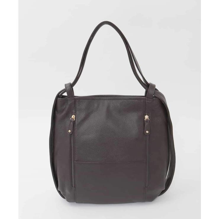 [2WAY]カウレザー変形デザインリュック | MK MICHEL KLEIN BAG | 詳細画像4 