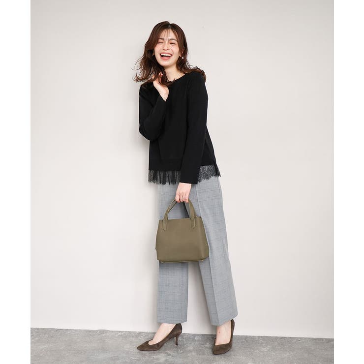 [2WAY]牛革コンパクトスクエアバッグ | MK MICHEL KLEIN BAG | 詳細画像16 