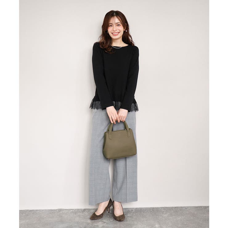 [2WAY]牛革コンパクトスクエアバッグ | MK MICHEL KLEIN BAG | 詳細画像17 