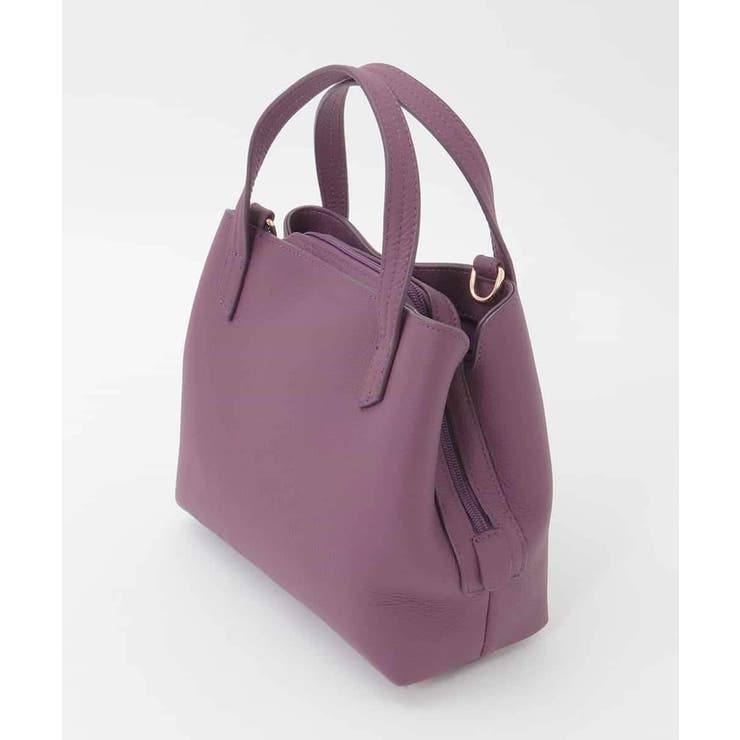 [2WAY]牛革コンパクトスクエアバッグ | MK MICHEL KLEIN BAG | 詳細画像2 