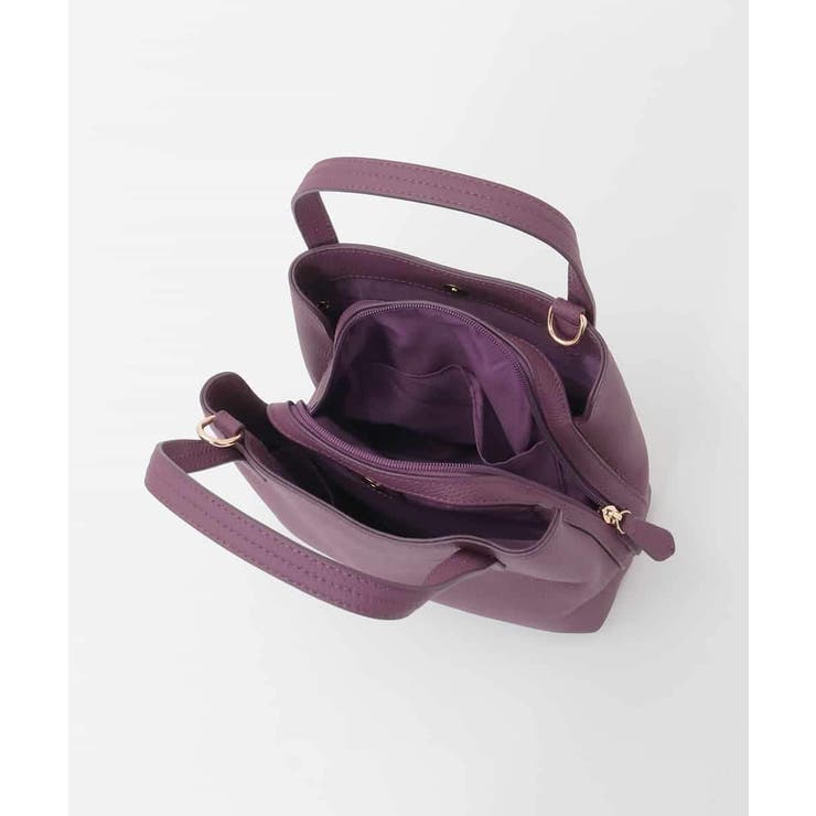 [2WAY]牛革コンパクトスクエアバッグ | MK MICHEL KLEIN BAG | 詳細画像9 