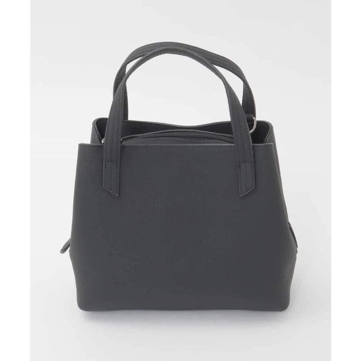 ブラック | [2WAY]牛革コンパクトスクエアバッグ | MK MICHEL KLEIN BAG