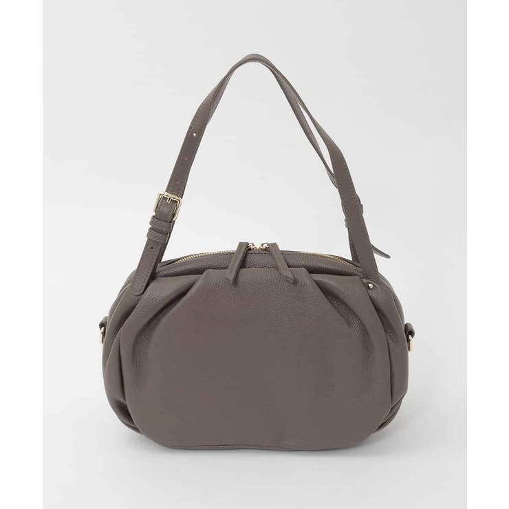ブラウン | [2WAY]ベルトハンドルタックデザイントート | MK MICHEL KLEIN BAG