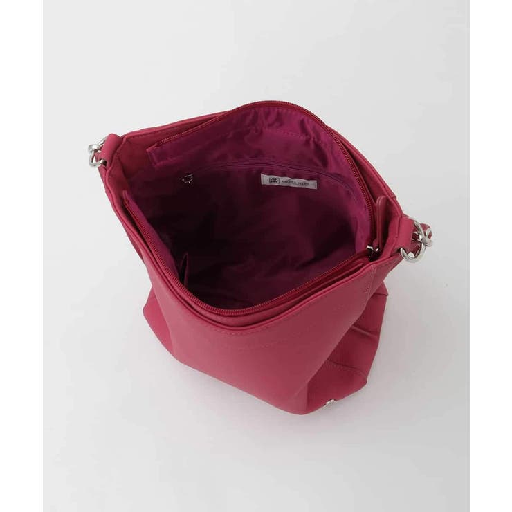 [2WAY]切り替えデザイン牛革ショルダーバッグ | MK MICHEL KLEIN BAG | 詳細画像12 