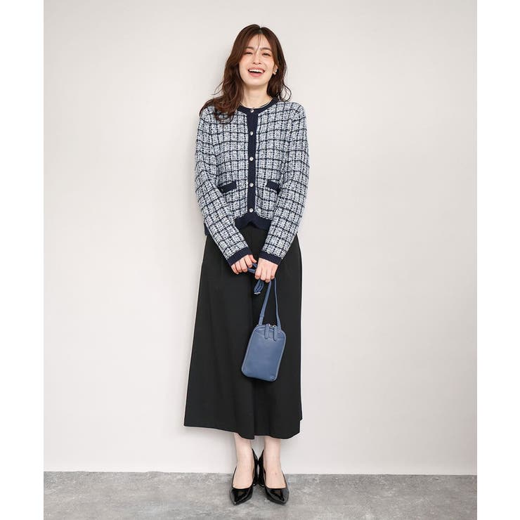 [軽量]ラウンドジップコンパクトショルダーバッグ | MK MICHEL KLEIN BAG | 詳細画像13 
