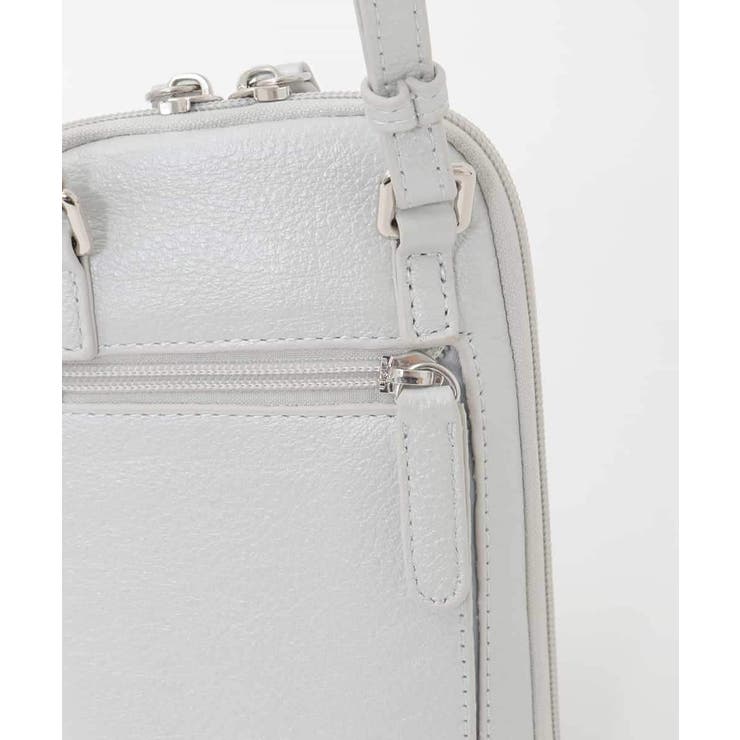 [軽量]ラウンドジップコンパクトショルダーバッグ | MK MICHEL KLEIN BAG | 詳細画像5 