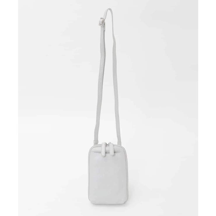 シルバー | [軽量]ラウンドジップコンパクトショルダーバッグ | MK MICHEL KLEIN BAG