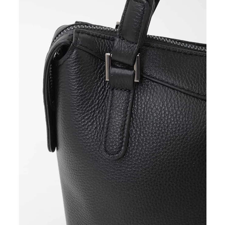 [2WAY/軽量]ダブルジップレザーコンパクトバッグ | MK MICHEL KLEIN BAG | 詳細画像11 