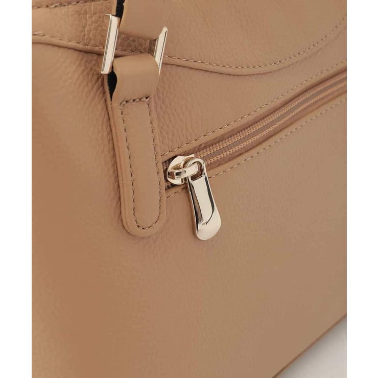 [2WAY/軽量]ダブルジップレザーコンパクトバッグ | MK MICHEL KLEIN BAG | 詳細画像7 