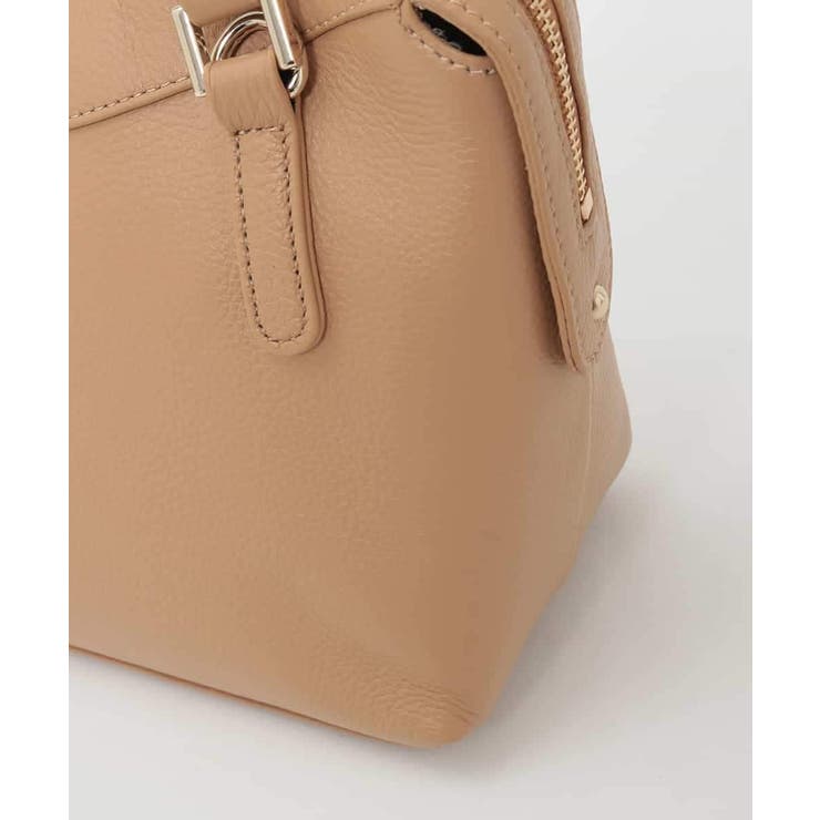 [2WAY/軽量]ダブルジップレザーコンパクトバッグ | MK MICHEL KLEIN BAG | 詳細画像8 