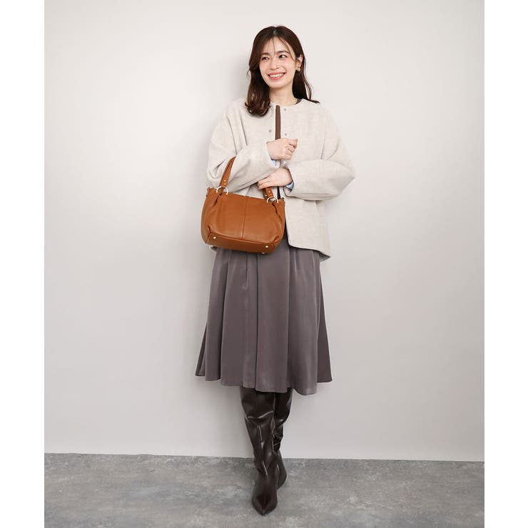 [2WAY]リングデザイン牛革コンパクトトート | MK MICHEL KLEIN BAG | 詳細画像17 