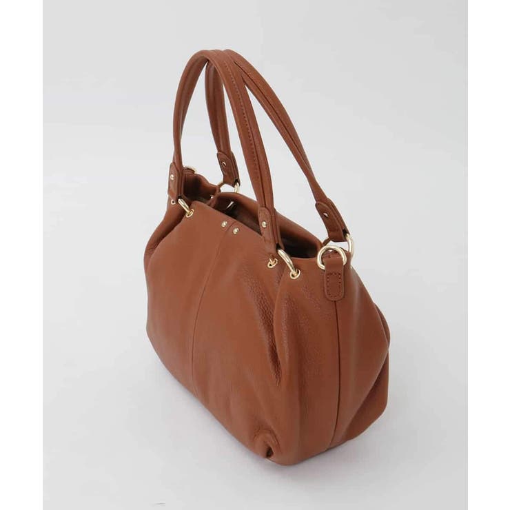 [2WAY]リングデザイン牛革コンパクトトート | MK MICHEL KLEIN BAG | 詳細画像3 