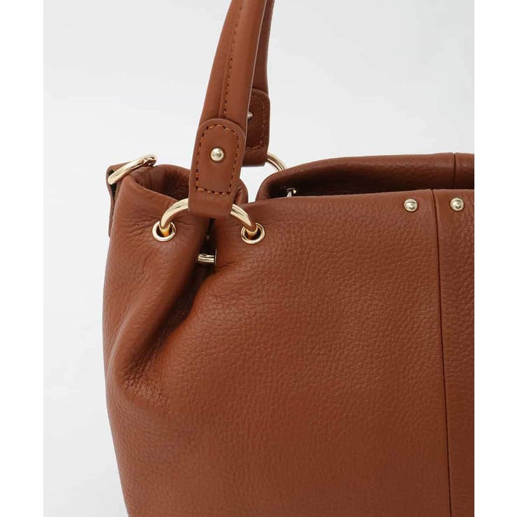 [2WAY]リングデザイン牛革コンパクトトート | MK MICHEL KLEIN BAG | 詳細画像6 