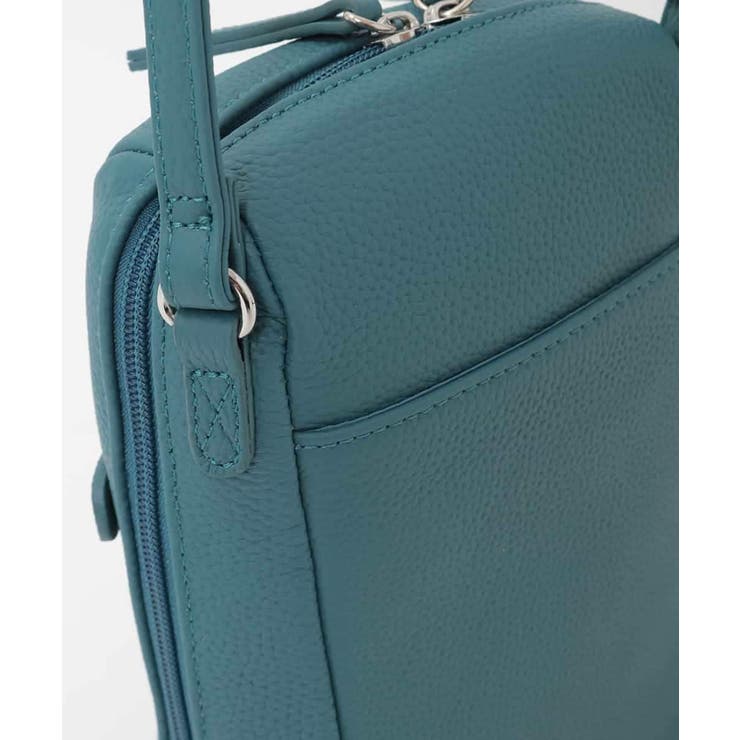 [300g以下の軽量]牛革ラウンドジップショルダーバッグ | MK MICHEL KLEIN BAG | 詳細画像5 
