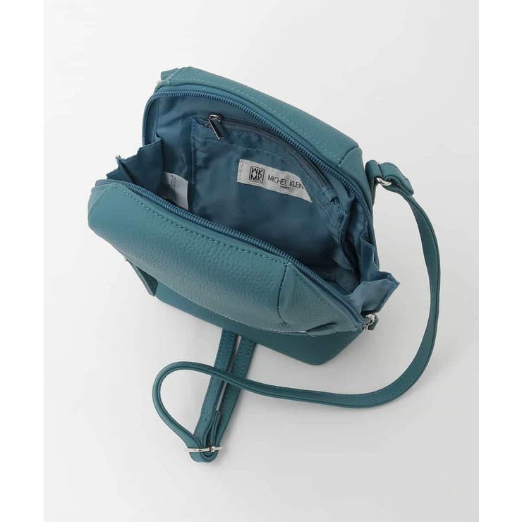 [300g以下の軽量]牛革ラウンドジップショルダーバッグ | MK MICHEL KLEIN BAG | 詳細画像9 