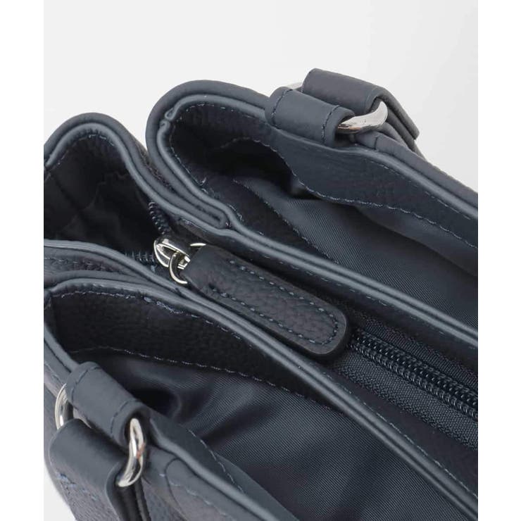 [2WAY/A4収納可]サークルメタルデザイン牛革トートバッグ | MK MICHEL KLEIN BAG | 詳細画像7 