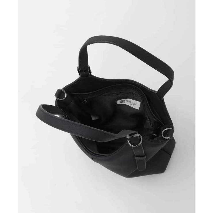 [2WAY]ベルトデザインレザーミニトート | MK MICHEL KLEIN BAG | 詳細画像15 