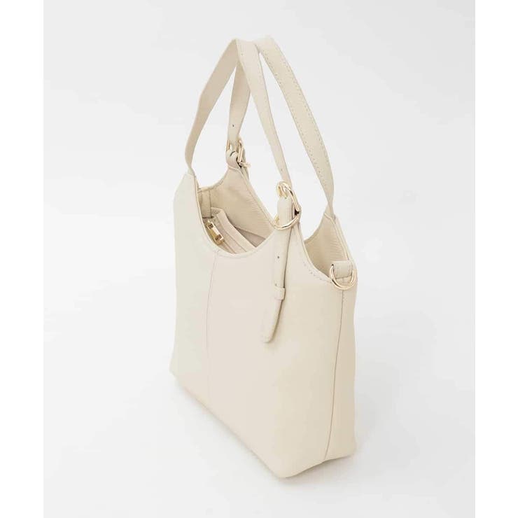 [2WAY]ベルトデザインレザーミニトート | MK MICHEL KLEIN BAG | 詳細画像2 