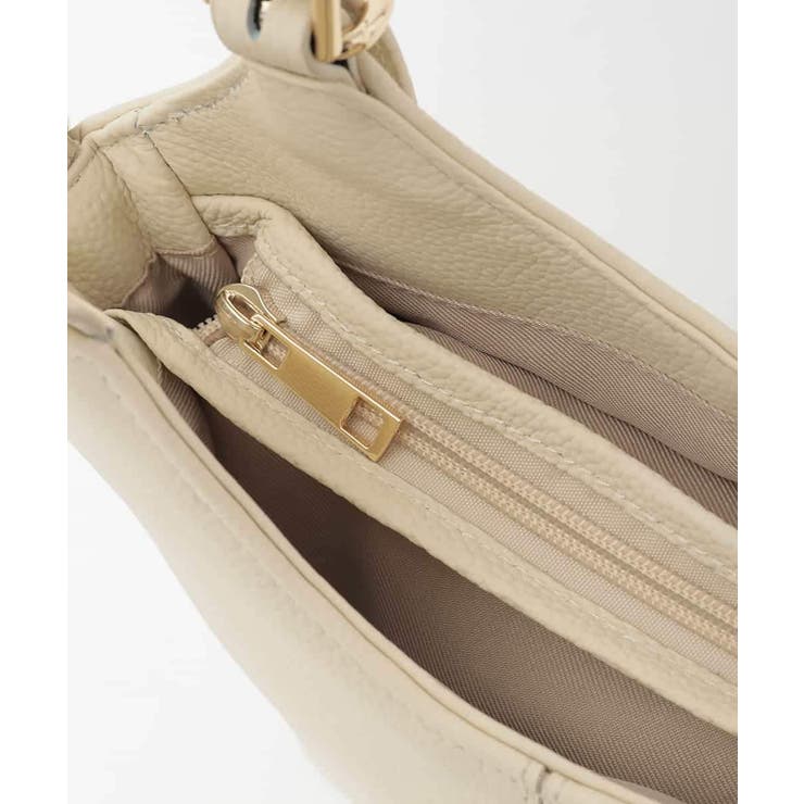 [2WAY]ベルトデザインレザーミニトート | MK MICHEL KLEIN BAG | 詳細画像5 