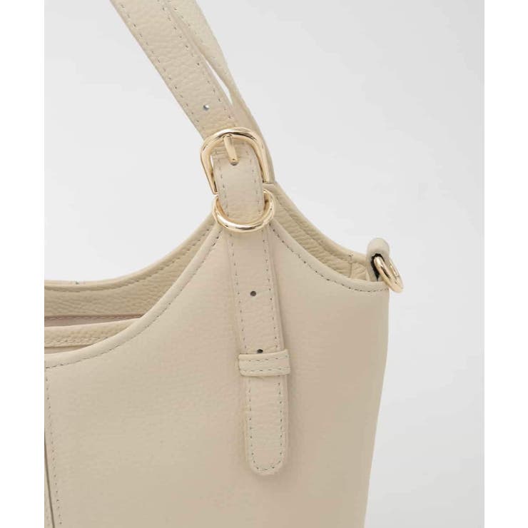 [2WAY]ベルトデザインレザーミニトート | MK MICHEL KLEIN BAG | 詳細画像6 