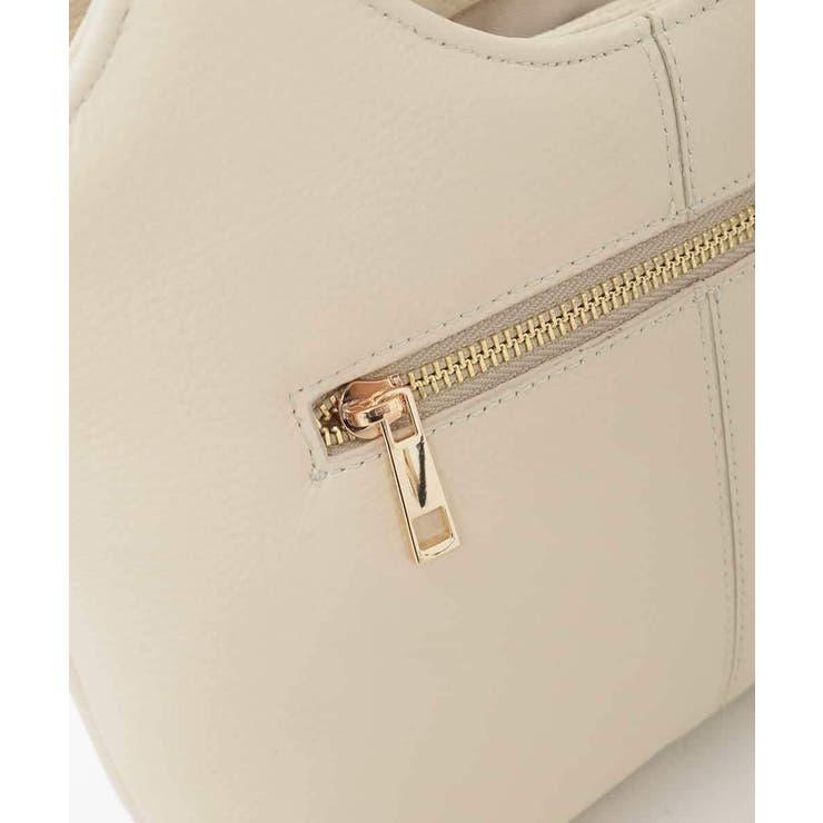 [2WAY]ベルトデザインレザーミニトート | MK MICHEL KLEIN BAG | 詳細画像7 