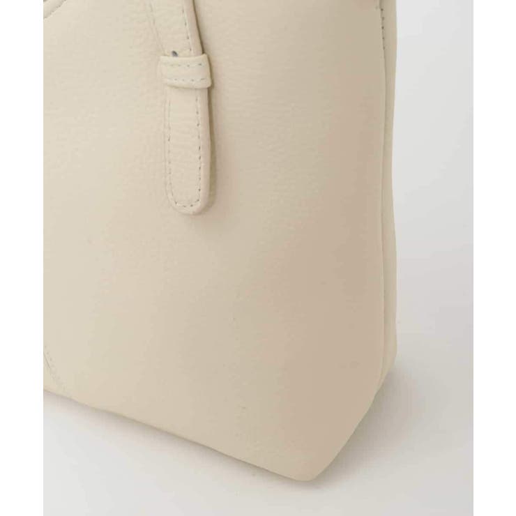 [2WAY]ベルトデザインレザーミニトート | MK MICHEL KLEIN BAG | 詳細画像8 