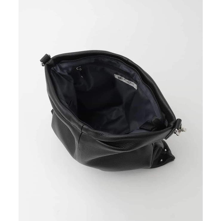 [2WAY]タックデザイン牛革スクエアショルダーバッグ | MK MICHEL KLEIN BAG | 詳細画像11 