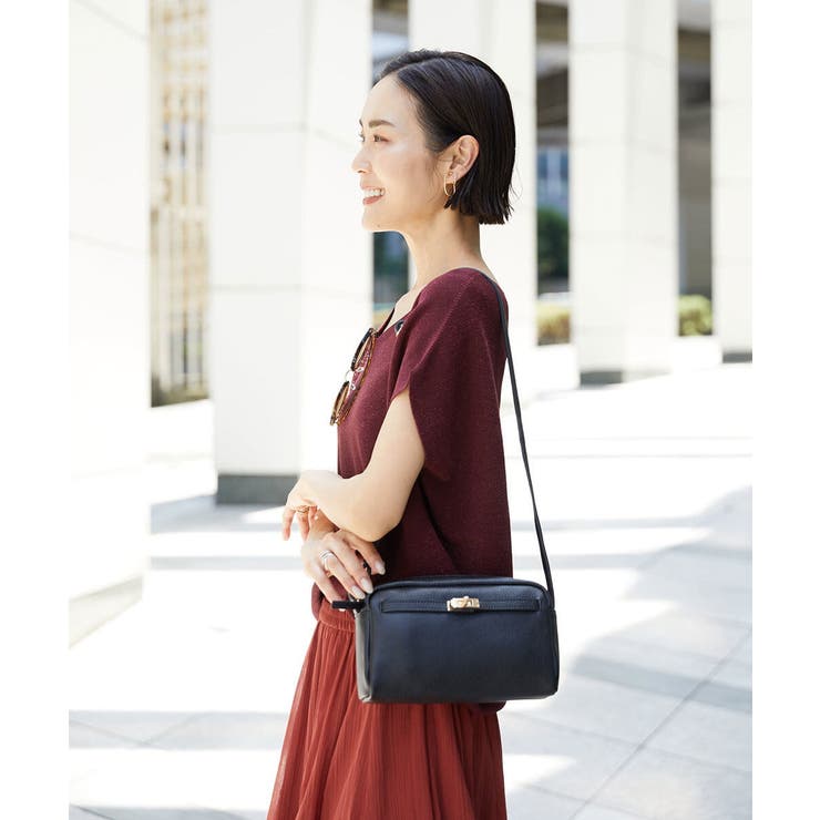 [軽量]カウレザースクエアミニショルダー | MK MICHEL KLEIN BAG | 詳細画像26 