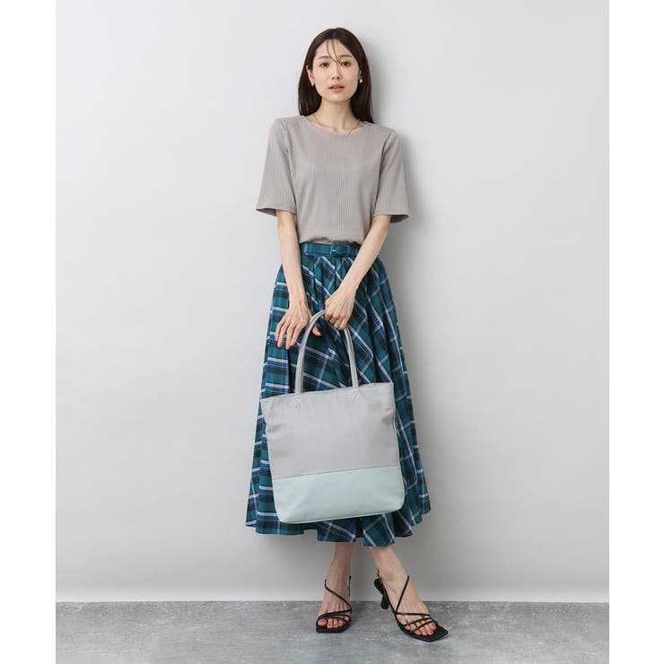 [A4収納可]カウレザースクエアトートバッグ | MK MICHEL KLEIN BAG | 詳細画像19 