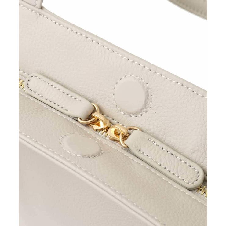 [A4収納可]カウレザースクエアトートバッグ | MK MICHEL KLEIN BAG | 詳細画像5 