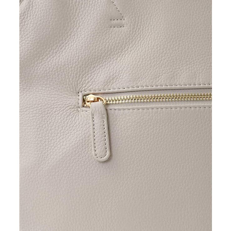 [A4収納可]カウレザースクエアトートバッグ | MK MICHEL KLEIN BAG | 詳細画像6 