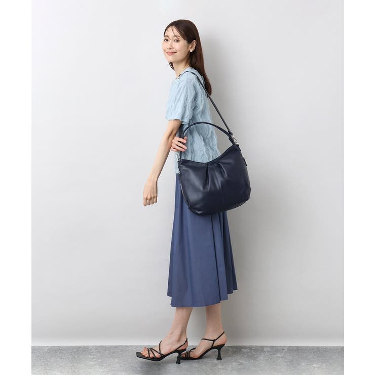 [2WAY]カウレザーワンハンドルバッグ | MK MICHEL KLEIN BAG | 詳細画像18 