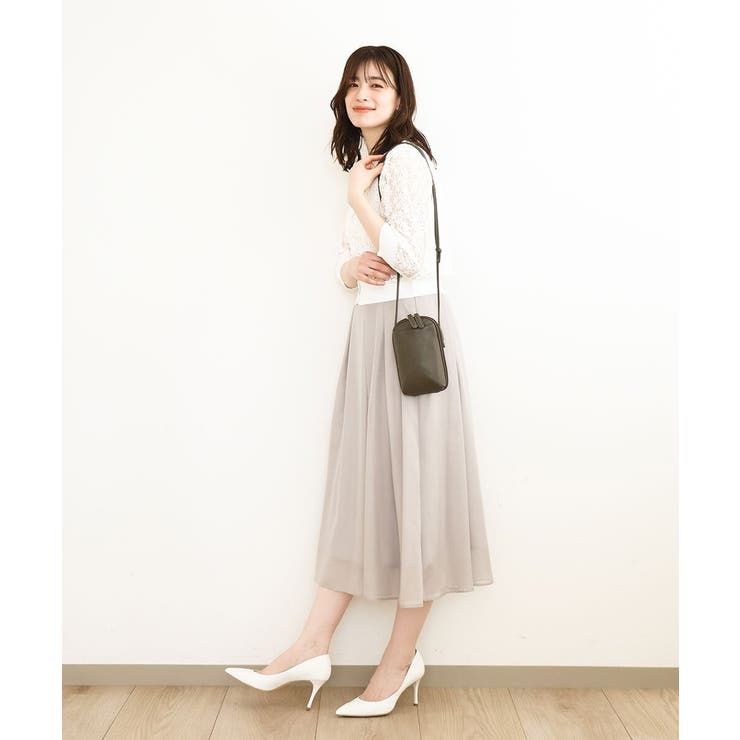 [200g以下の軽量]牛革ウォレットショルダーバッグ | MK MICHEL KLEIN BAG | 詳細画像20 