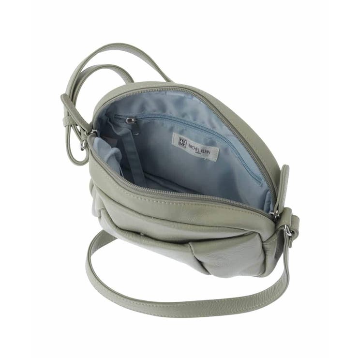 タックポイントラウンドショルダーバッグ | MK MICHEL KLEIN BAG | 詳細画像11 