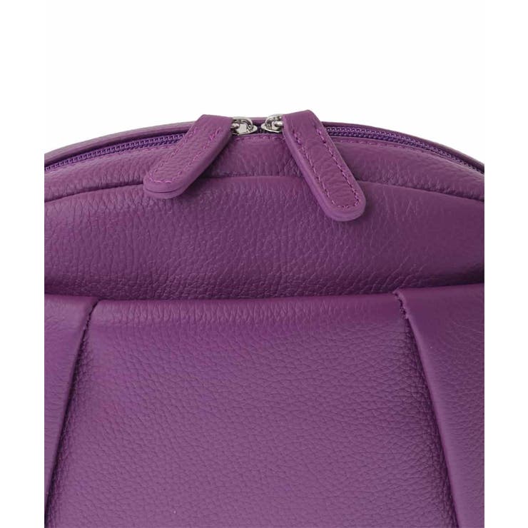 タックポイントラウンドショルダーバッグ | MK MICHEL KLEIN BAG | 詳細画像12 