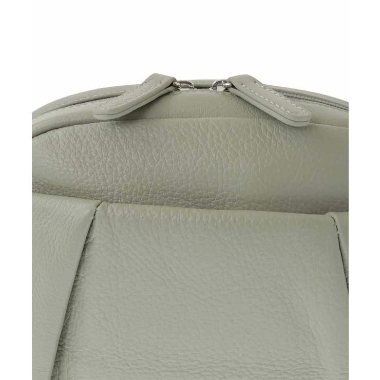 タックポイントラウンドショルダーバッグ | MK MICHEL KLEIN BAG | 詳細画像6 