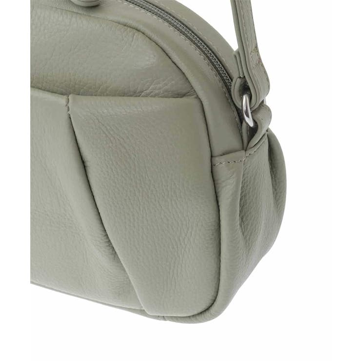 タックポイントラウンドショルダーバッグ | MK MICHEL KLEIN BAG | 詳細画像7 