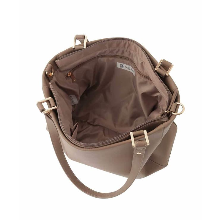 [2WAY/A4収納可]メタルポイント牛革トートバッグ | MK MICHEL KLEIN BAG | 詳細画像10 