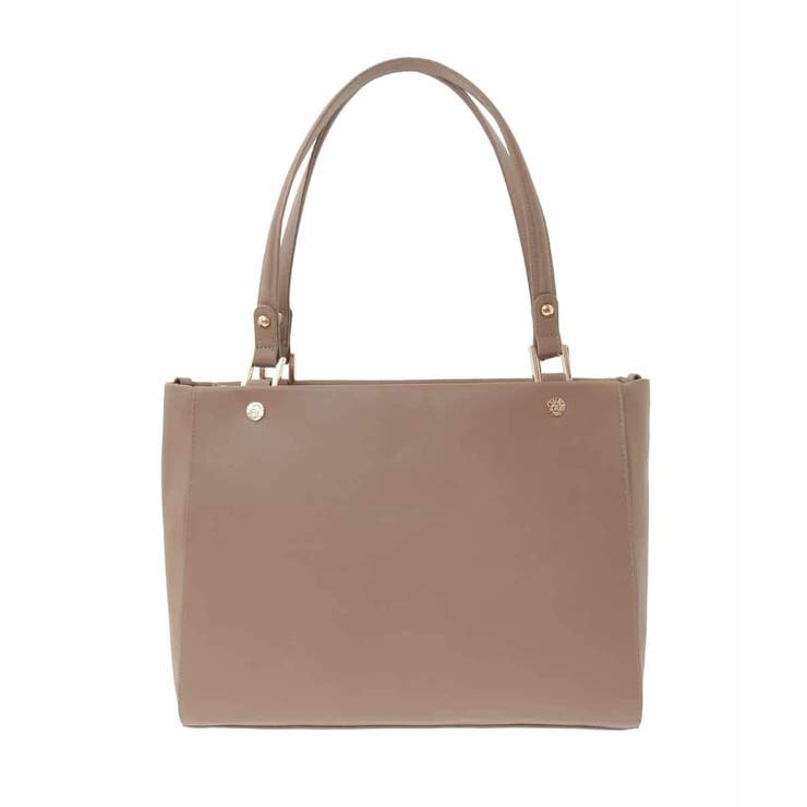 [2WAY/A4収納可]メタルポイント牛革トートバッグ | MK MICHEL KLEIN BAG | 詳細画像2 